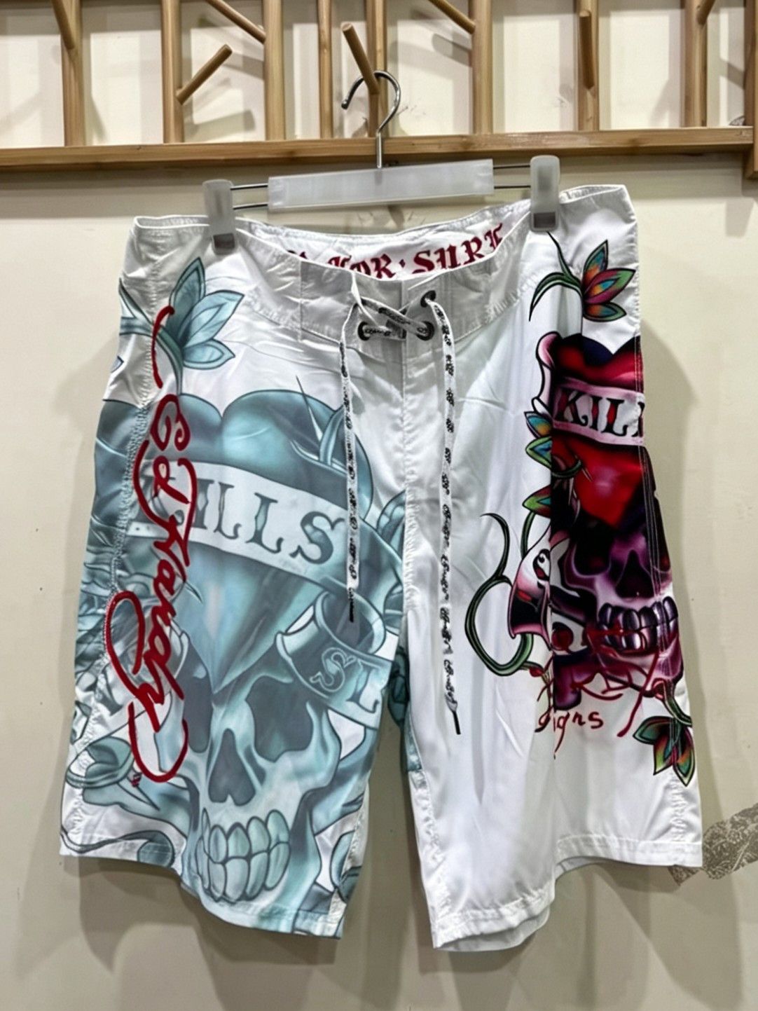 Ed Hardy ed hardy printed shorts Size US 38 / EU 54 - 1 Thumbnail