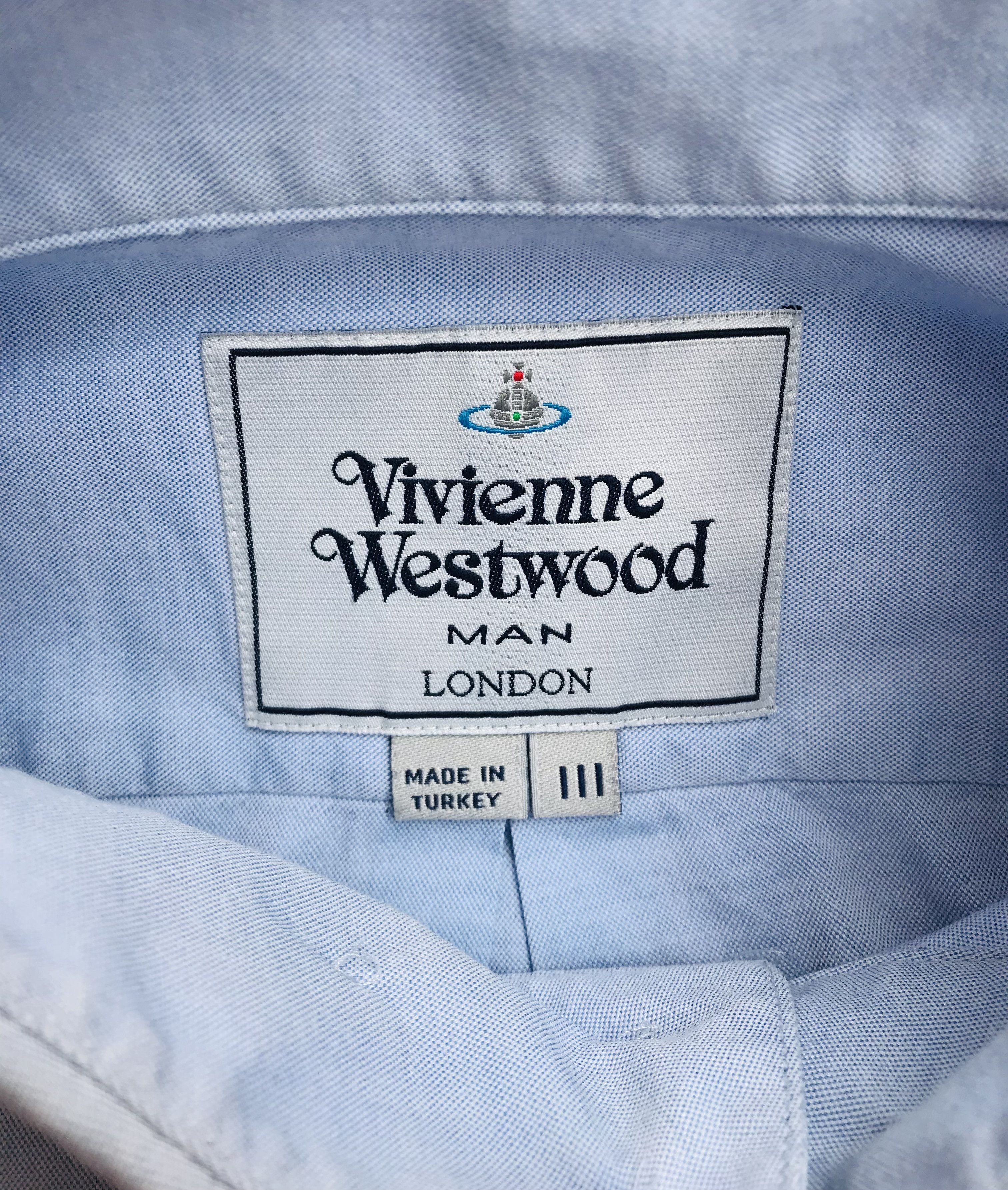 Vivienne Westwood Vivienne Westwood Man Long Sleeve Dress Shirt Button Men's Size US L / EU 52-54 / 3 - 7 Thumbnail