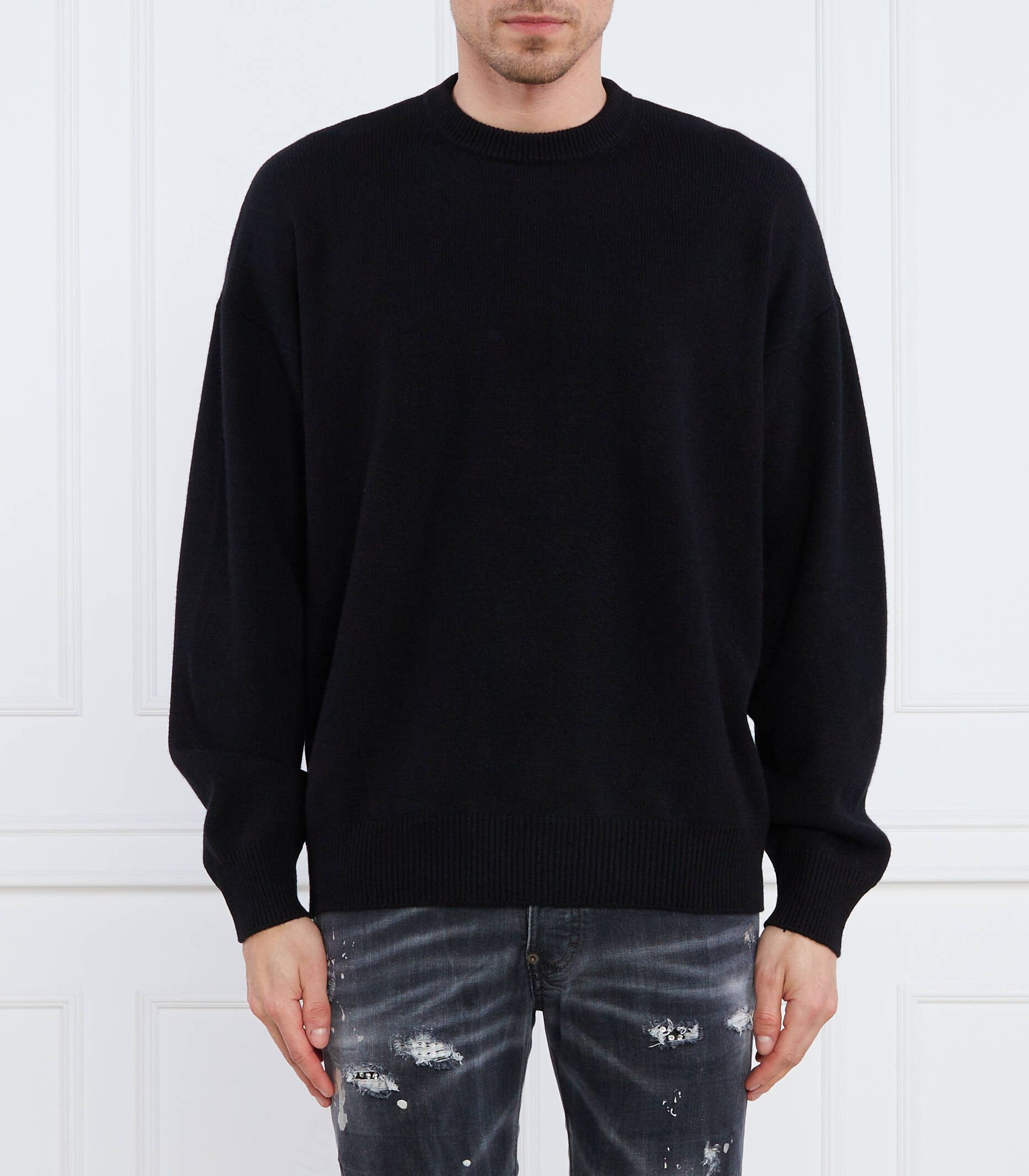Balenciaga Balenciaga 100% Cashmere Sweater Black *Size S* Size US M / EU 48-50 / 2 - 1 Thumbnail