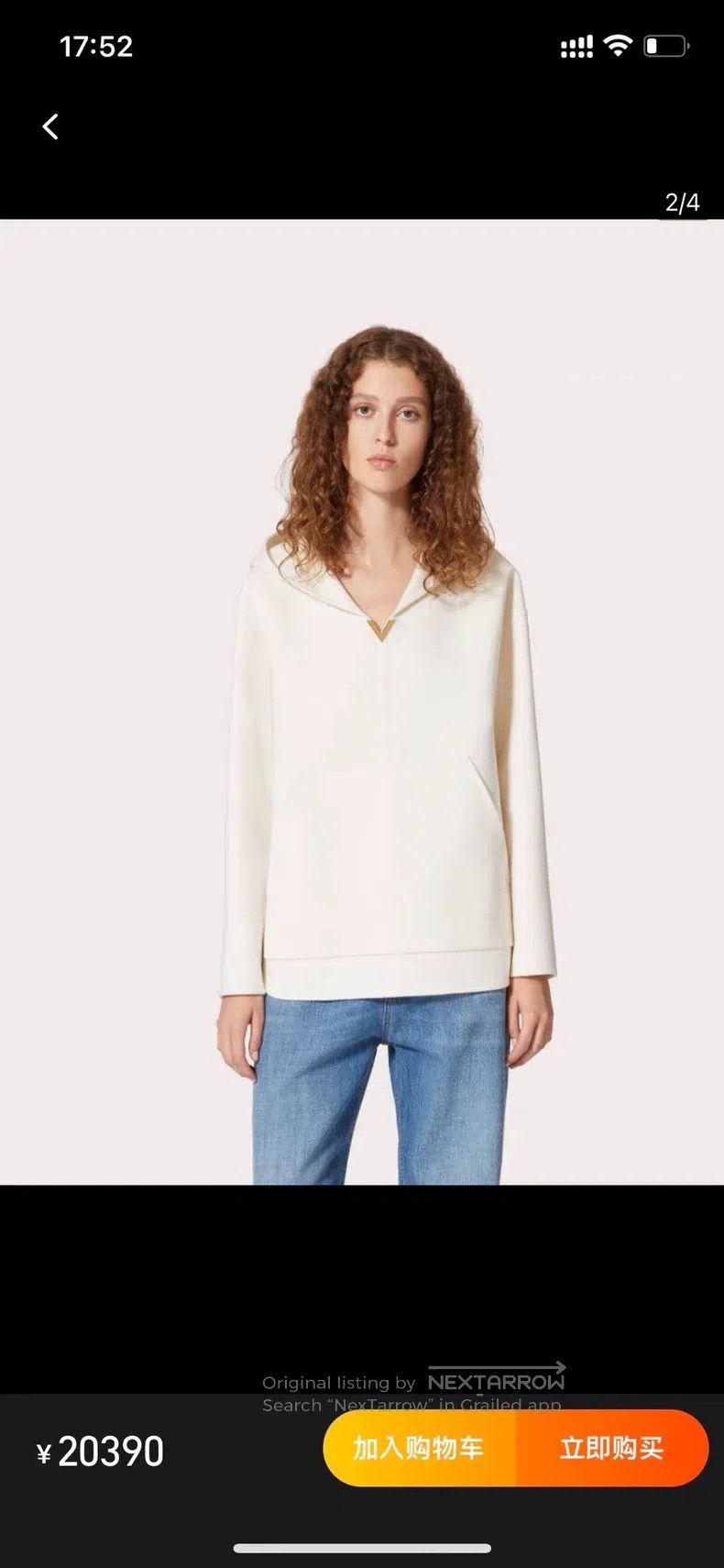 Valentino Valentino Women's wool and cashmere pullover Size M / US 6-8 / IT 42-44 - 1 Thumbnail