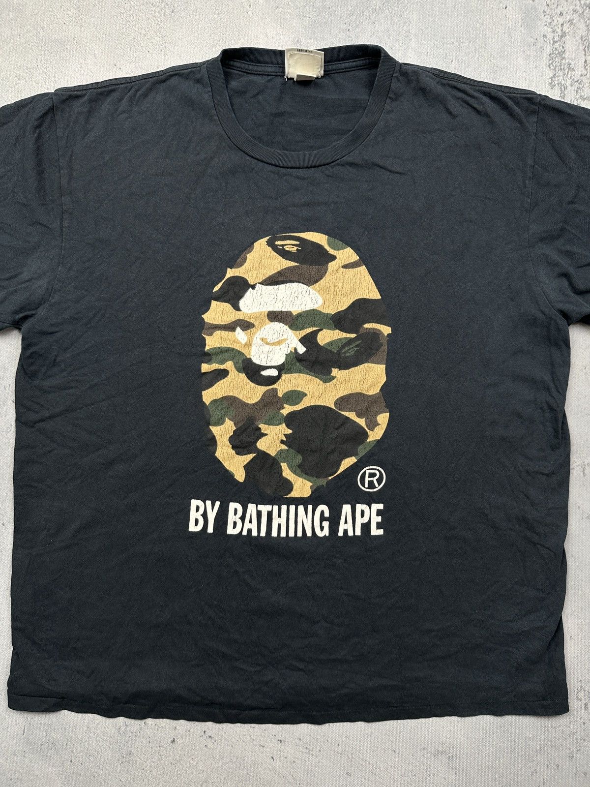 Bape Bape 1st Camo Big Ape By Bathing Rare Vintage Tee Size US XXL / EU 58 / 5 - 4 Thumbnail