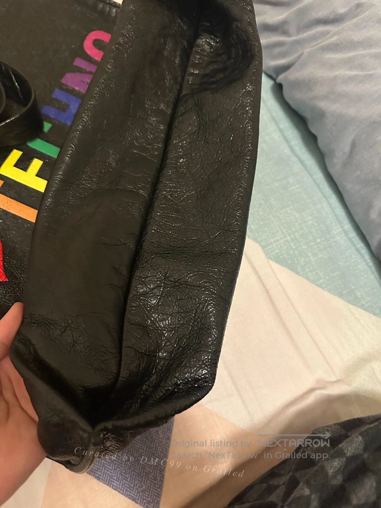 Balenciaga Balenciaga I Love Techno Leather Tote. Size ONE SIZE - 7 Thumbnail