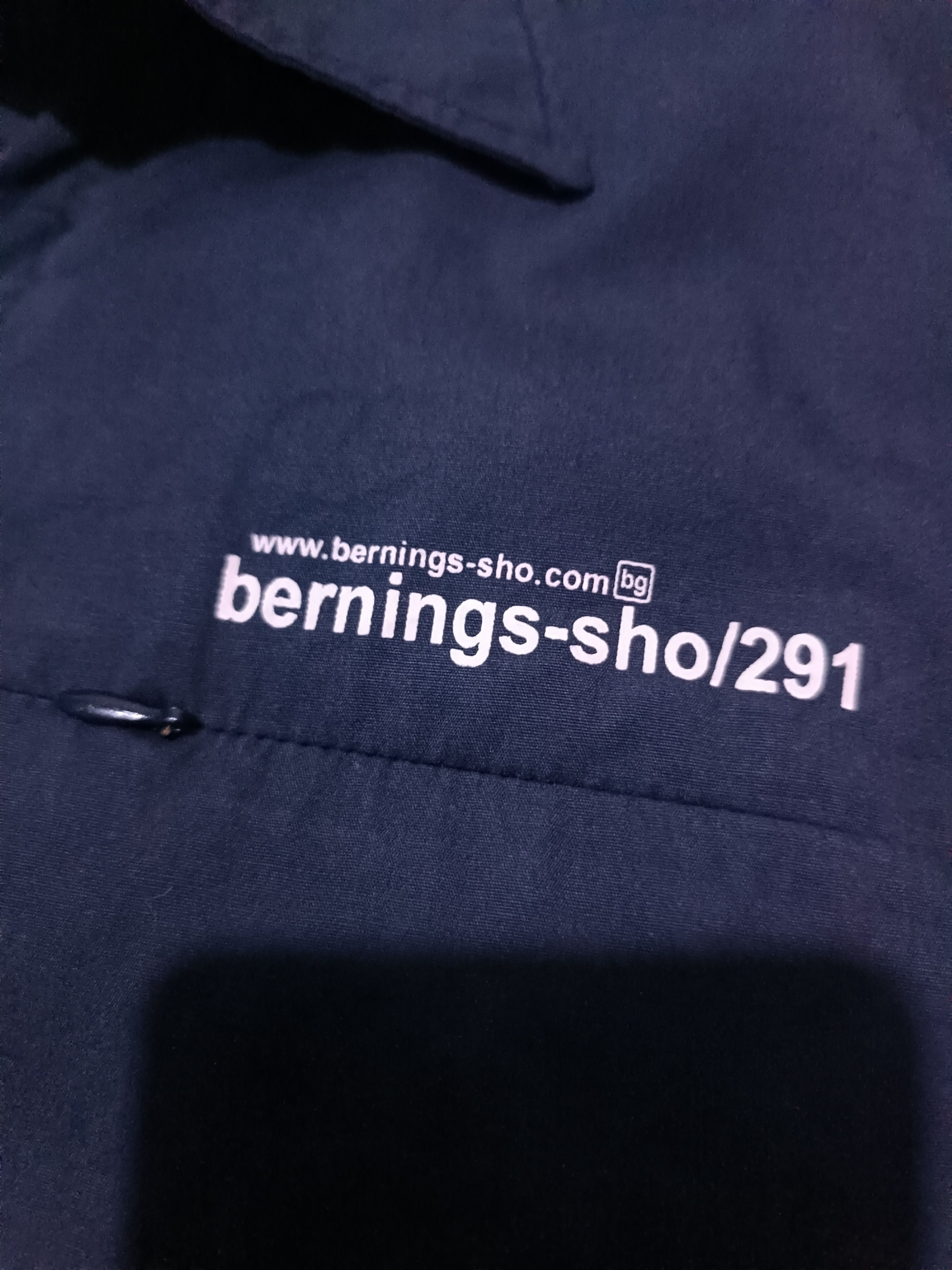 Japanese Brand Vintage BERNINGS SHO Punk Bondage Buckle Longsleeve Shirt Size US M / EU 48-50 / 2 - 8 Thumbnail