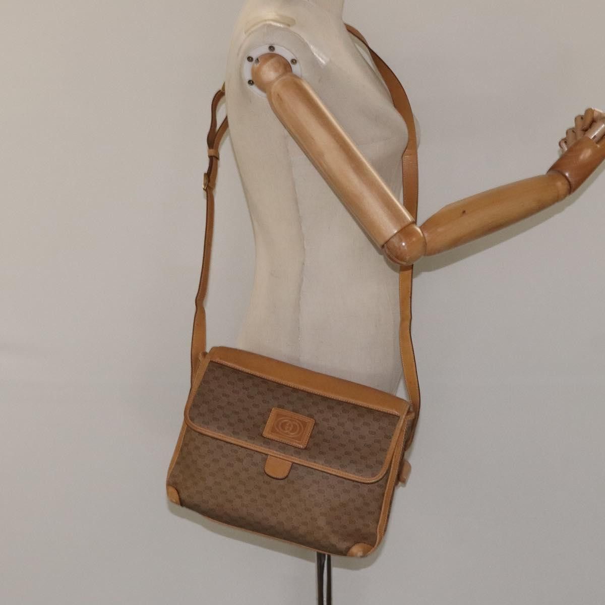 Gucci GUCCI GG Supreme Shoulder Bag Pvc Beige Gold 001 261 001 261 Size ONE SIZE - 22 Thumbnail