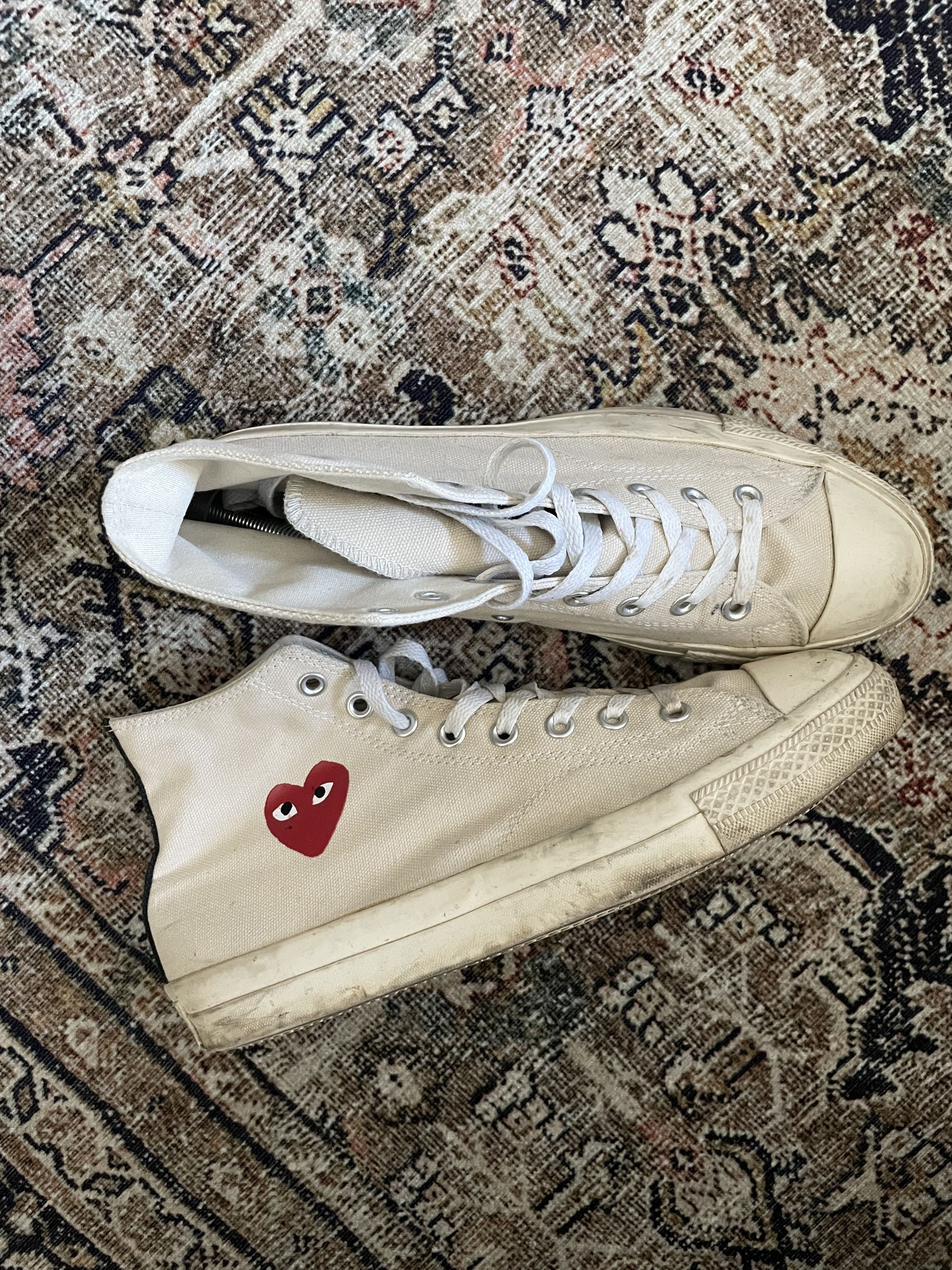 Comme des Garcons PLAY × Converse Converse x PLAY Comme des Garçons Chuck 70 Size US 10 / EU 43 - 1 Thumbnail