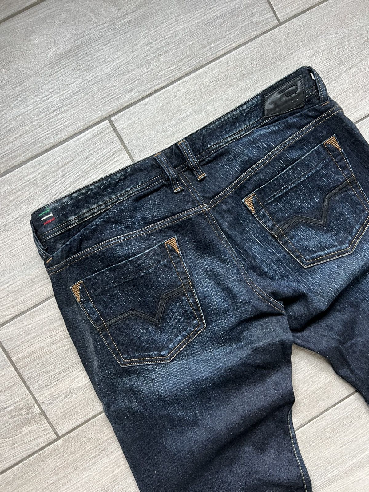 Diesel Diesel Safado Slim Straight Wash 3D Selvedge Denim Jeans Size US 36 / EU 52 - 5 Thumbnail