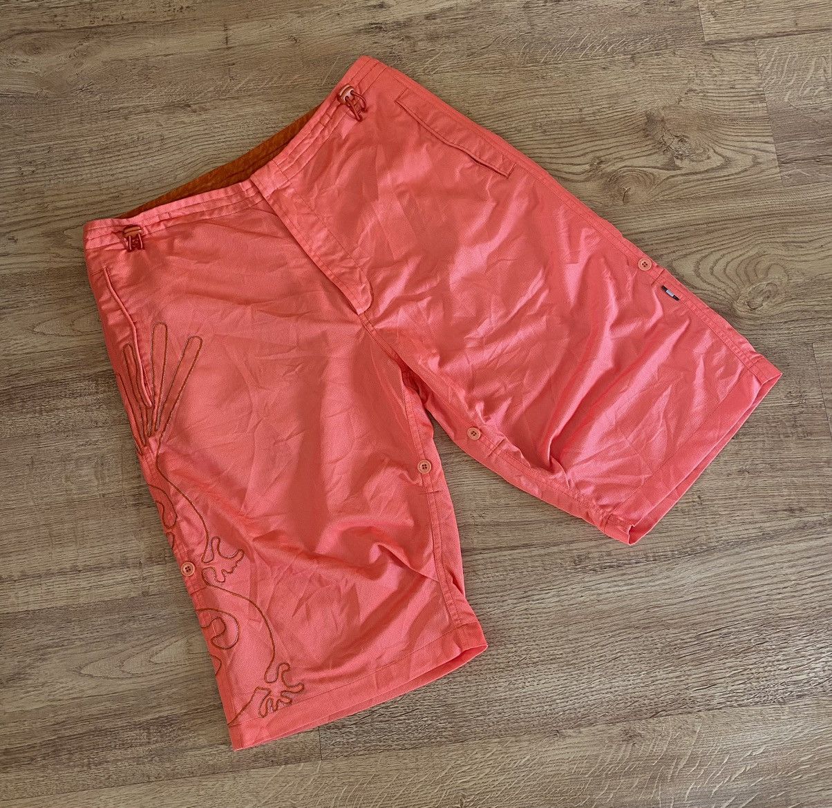 Maharishi Maharishi Dragon Orange Shorts x Japanese Brand x Vintage Size US 32 / EU 48 - 1 Thumbnail