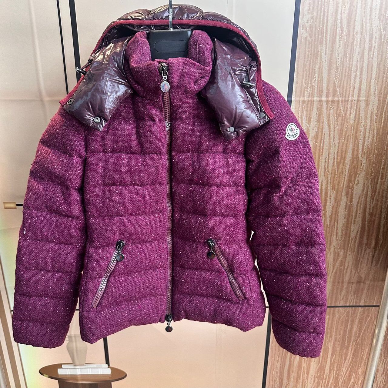 Moncler Moncler Knit Down Down Jacket XS Women Size XS / US 0-2 / IT 36-38 - 1 Thumbnail
