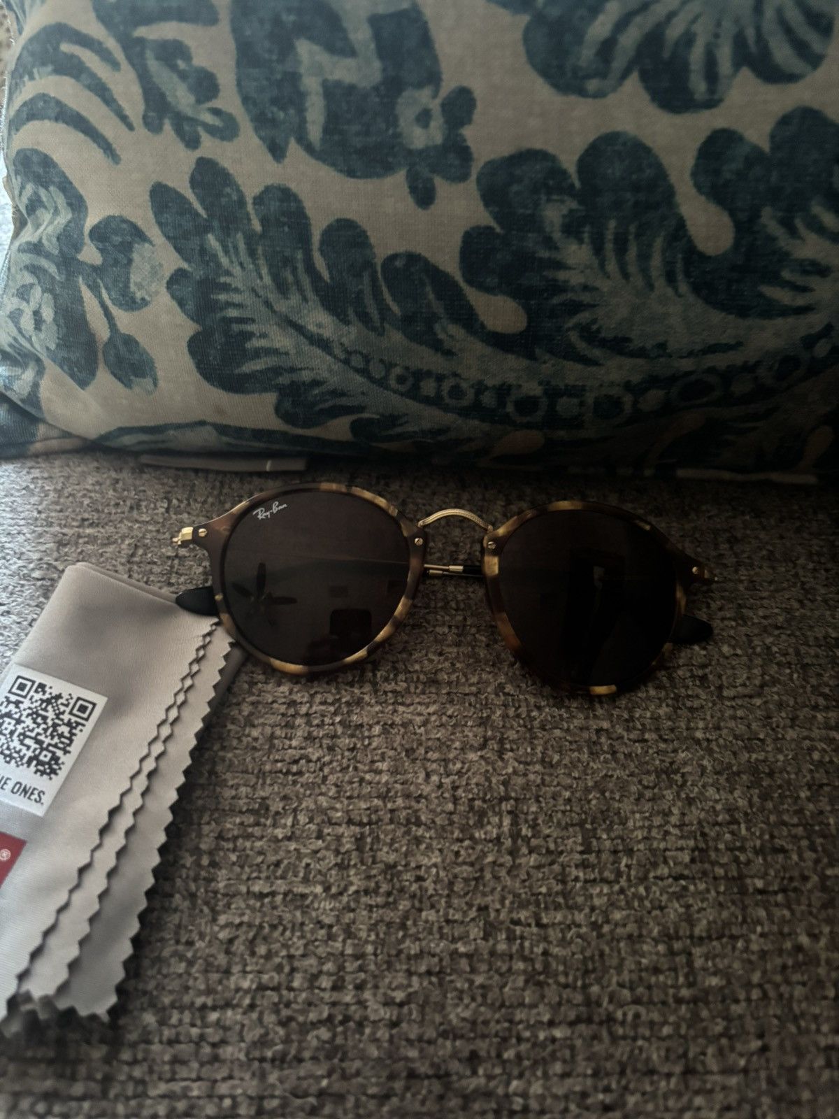 RayBan Rayban Round Fleck Size ONE SIZE - 1 Thumbnail
