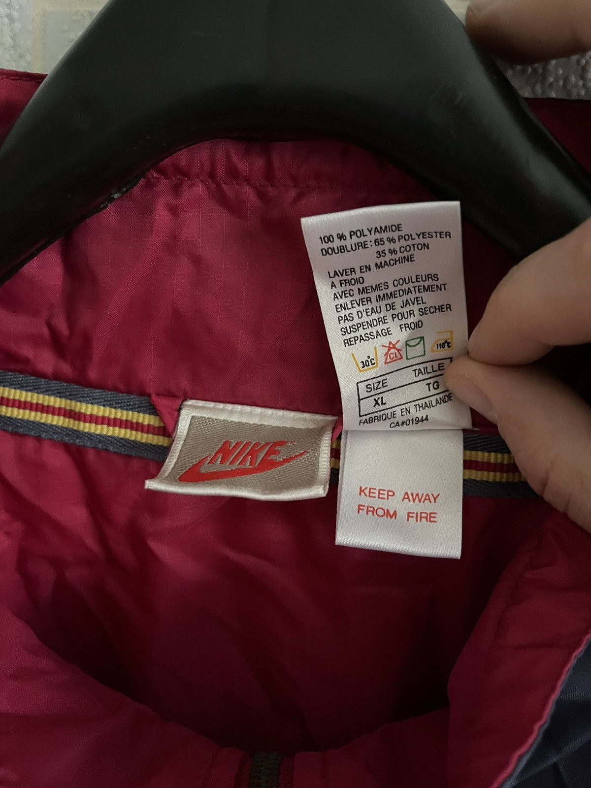 Nike Nike vintage TRACK jacket Size US XL / EU 56 / 4 - 6 Thumbnail