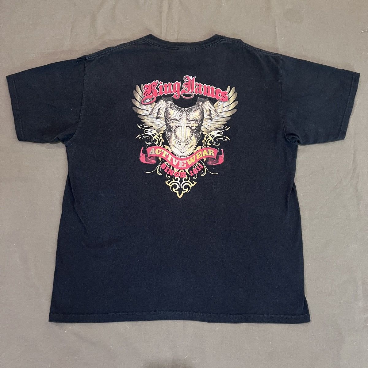 Vintage Vintage Y2K King James Bible Holy God Jesus Promo Tee XL Size US XL / EU 56 / 4 - 2 Thumbnail