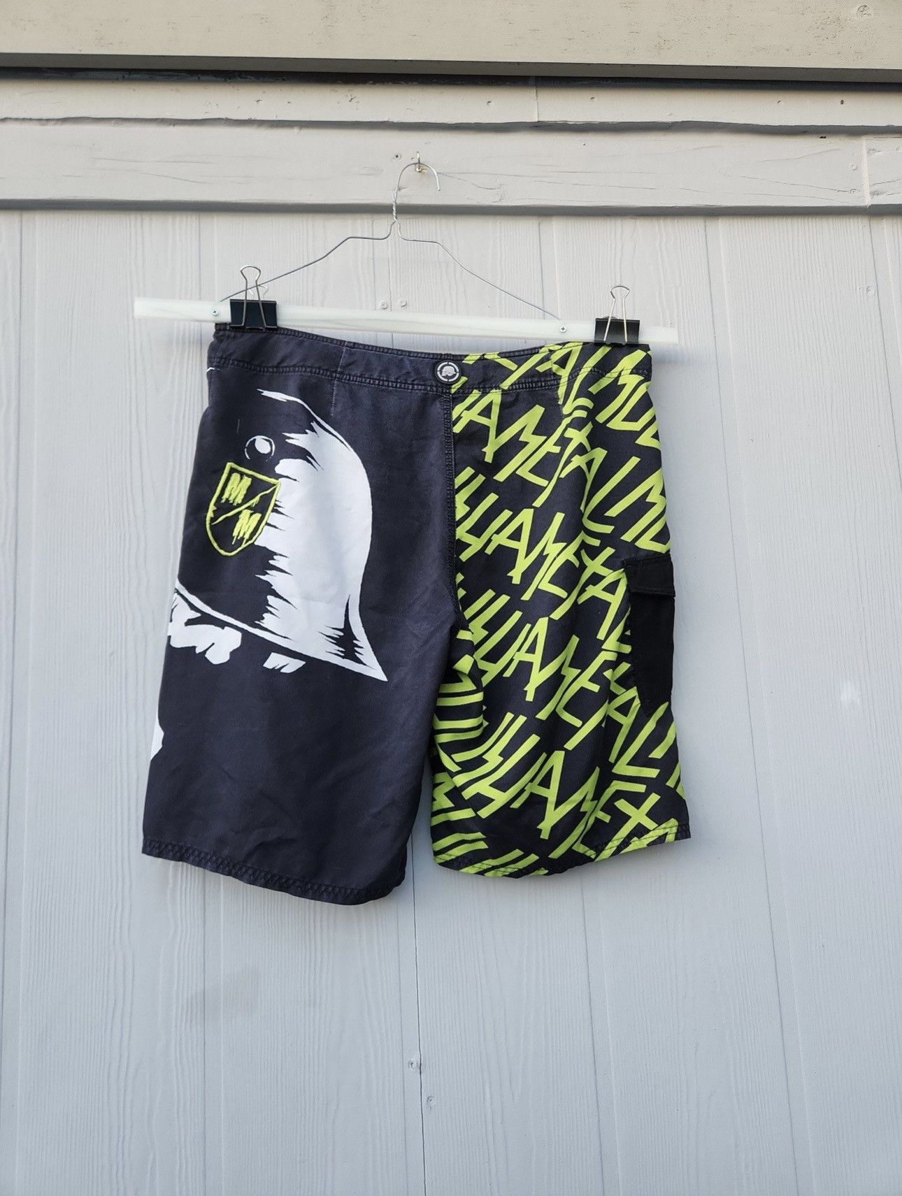 Metal Mulisha black/green metal mulisha swim shorts Size US 38 / EU 54 - 4 Thumbnail