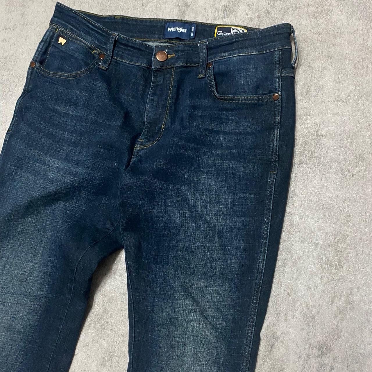 Wrangler Wrangler men's blue denim jeans #denim Size US 34 / EU 50 - 3 Thumbnail