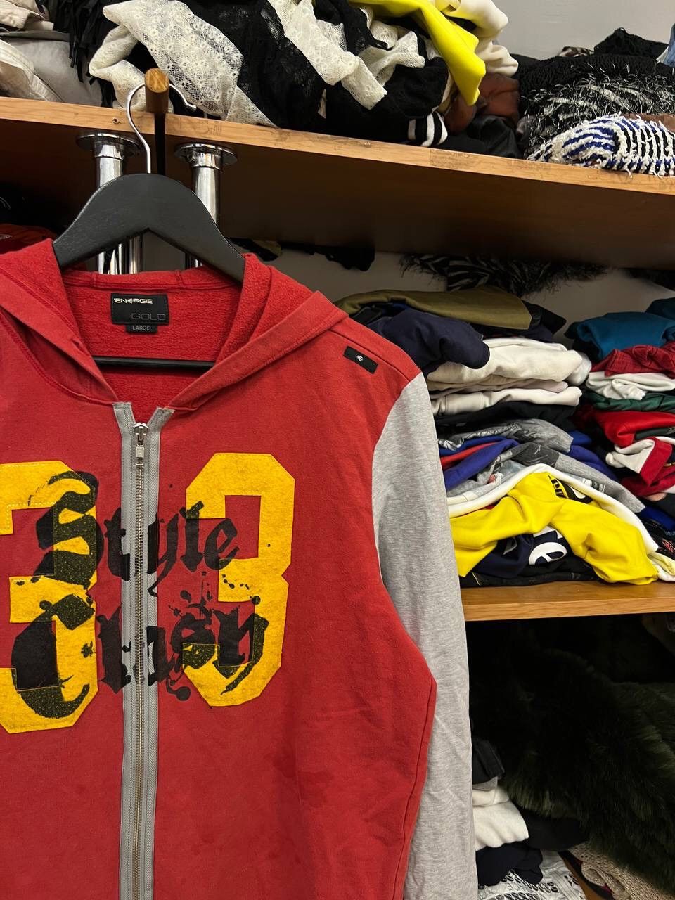 Archival Clothing Y2K Vintage Streetwear Retro Zip Hoodie