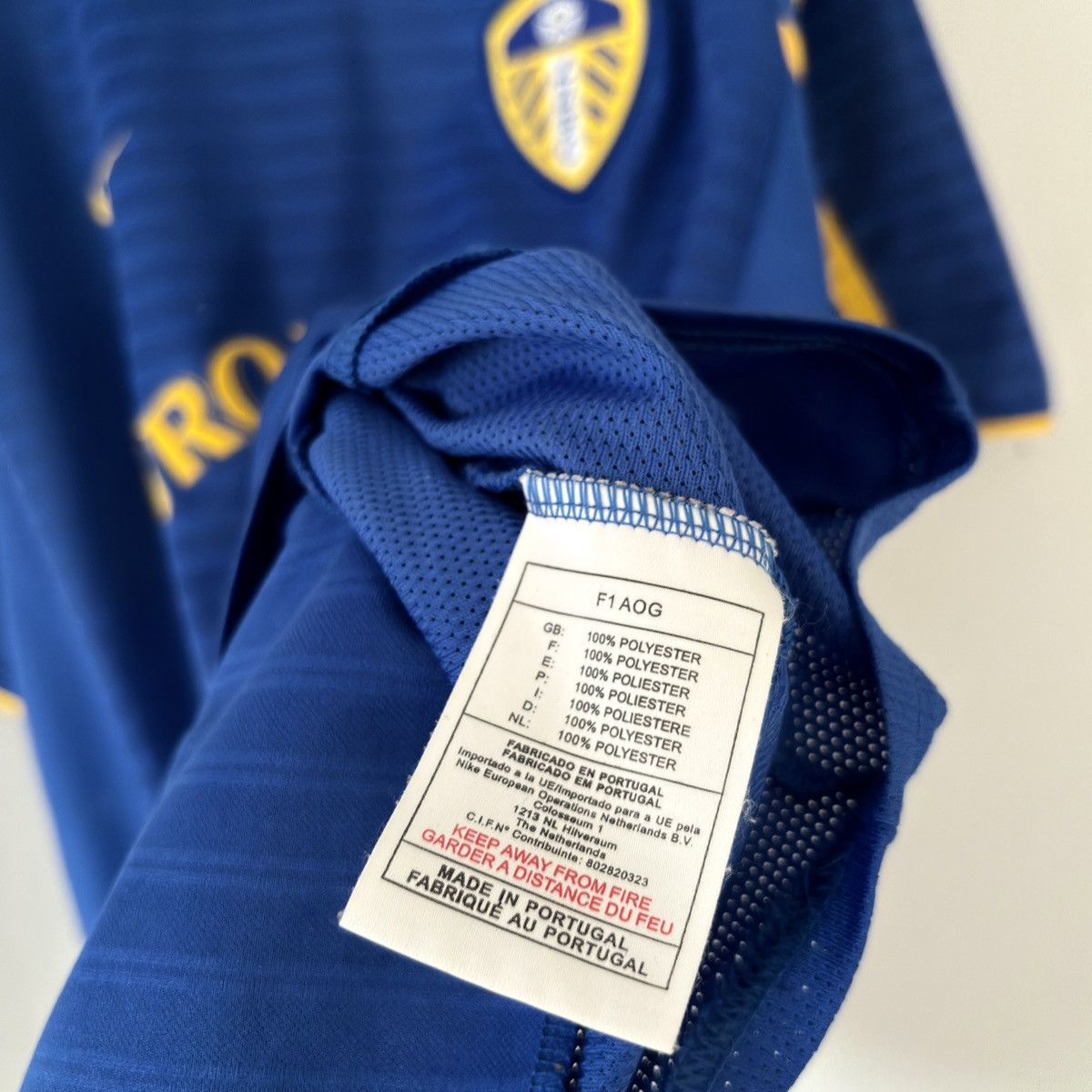 Nike × Vintage 2001 2003 Leeds United Nike Vintage Away Kit Soccer Jersey Size US XL / EU 56 / 4 - 7 Thumbnail