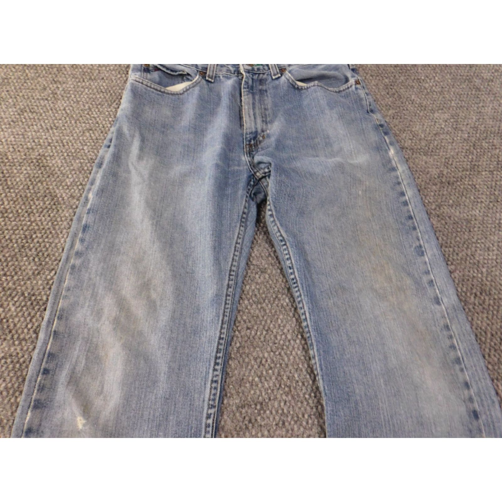 Tommy Hilfiger Tommy Hilfiger Jeans Mens 30X32 Straight Vintage 90s Classic Denim Blue Pants Regular Mens Boys? Size US 30 / EU 46 - 4 Thumbnail