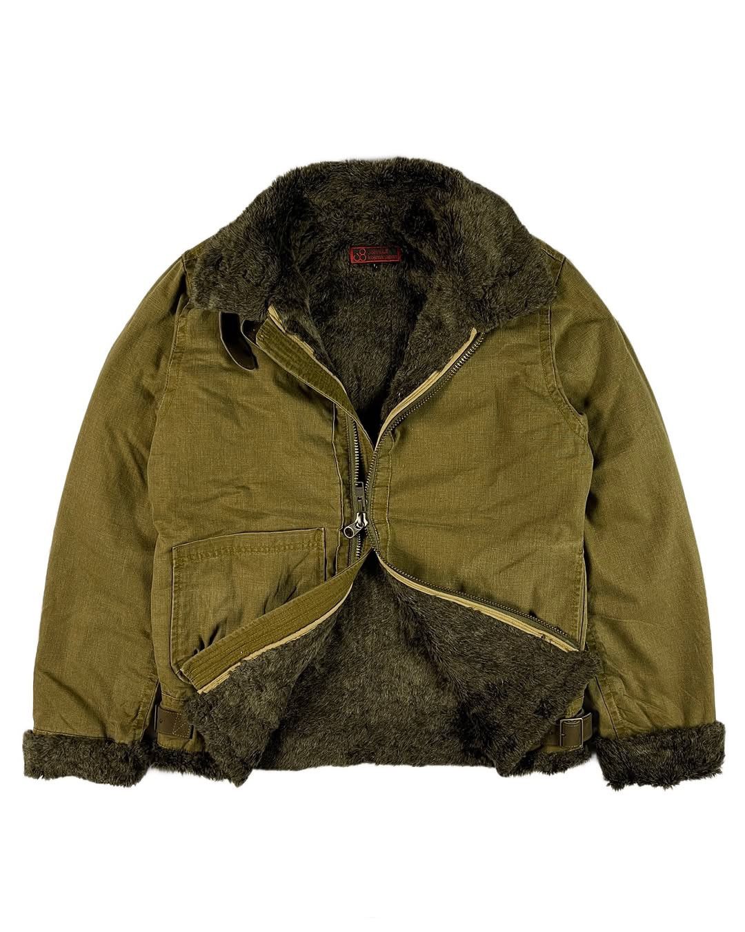 Japanese Brand Vintage Johnbull Kojima B-3 Fleece Jacket Size US L / EU 52-54 / 3 - 1 Thumbnail