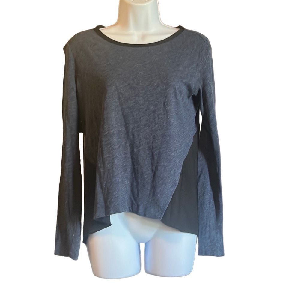 Converse Converse One Star Black Blue Colorblock Long Sleeve Top Smal Size S / US 4 / IT 40 - 1 Thumbnail
