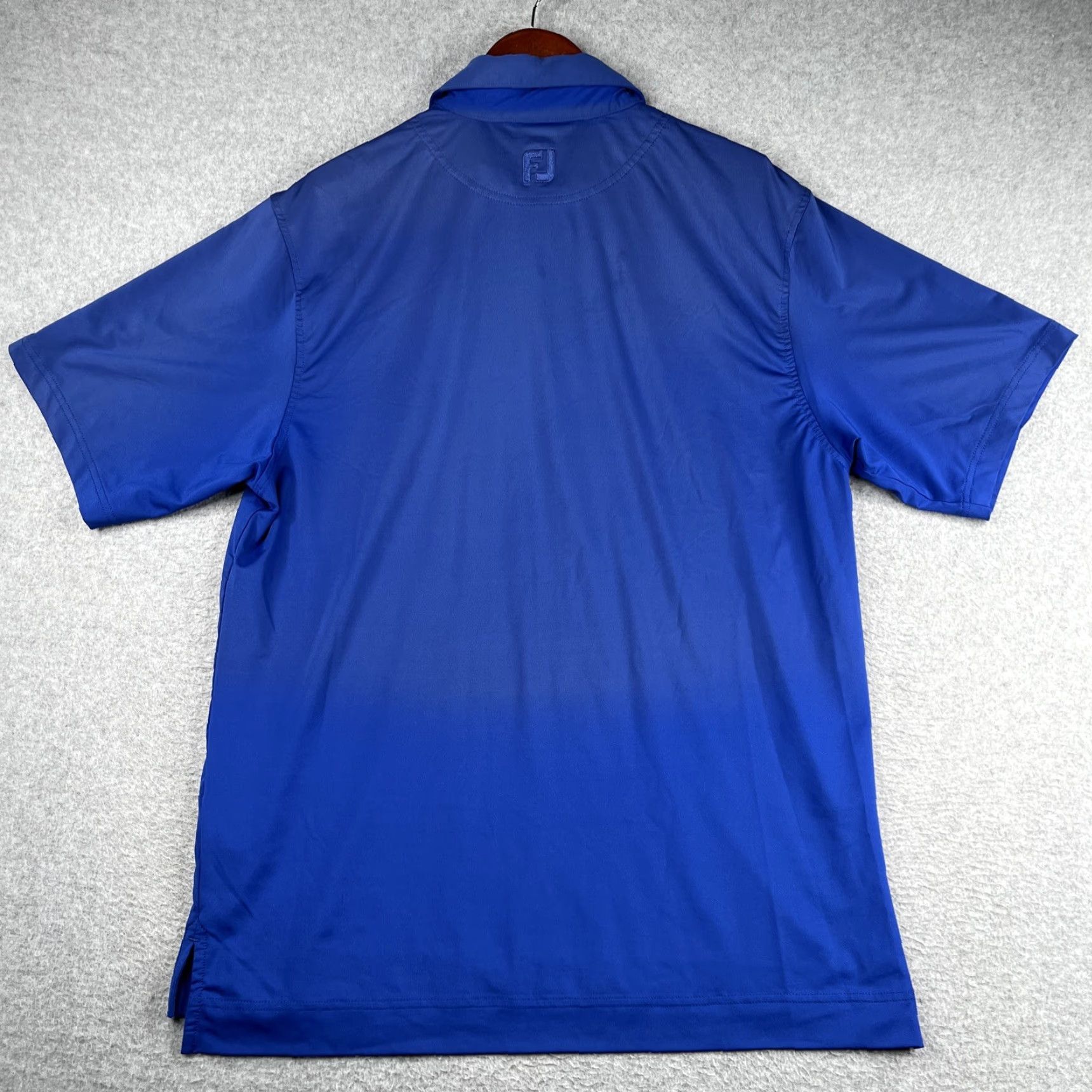 Footjoy Footjoy Polo Shirt Mens M Royal Blue Performance Stretch Golf Shirt Size US M / EU 48-50 / 2 - 5 Thumbnail