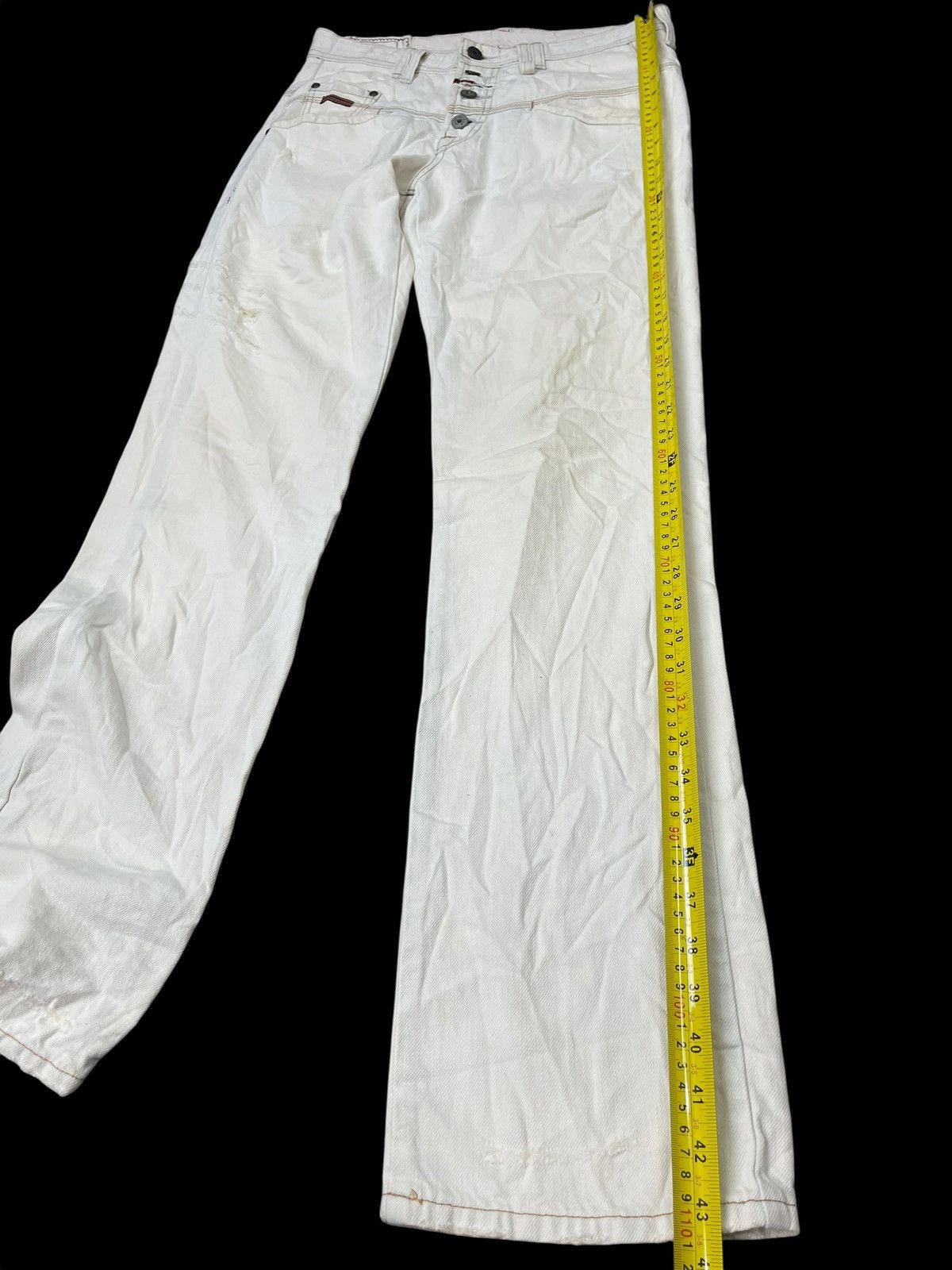 Marithe + Francois Girbaud Vintage Marithe+Francois Girbaud Jeans Straight Cut Size US 31 - 3 Thumbnail