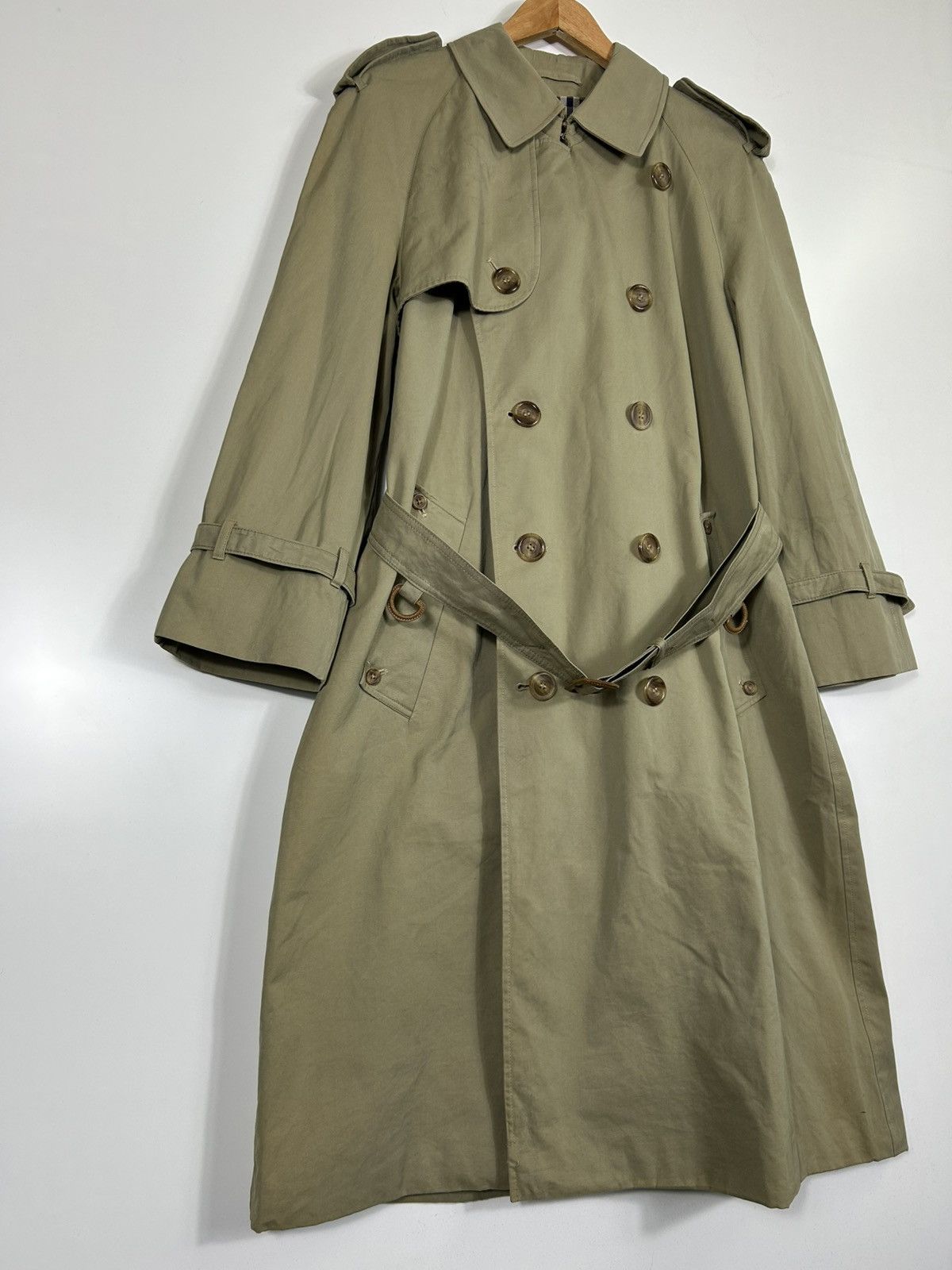 Aquascutum ⚡️Vintage Aquascutum London Double Breast Trench Long Coat Size US M / EU 48-50 / 2 - 3 Thumbnail