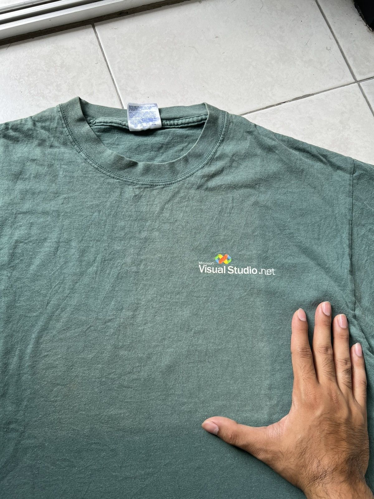 Microsoft Faded Vintage Microsoft Visual Studio .net Tees Size US L / EU 52-54 / 3 - 3 Thumbnail