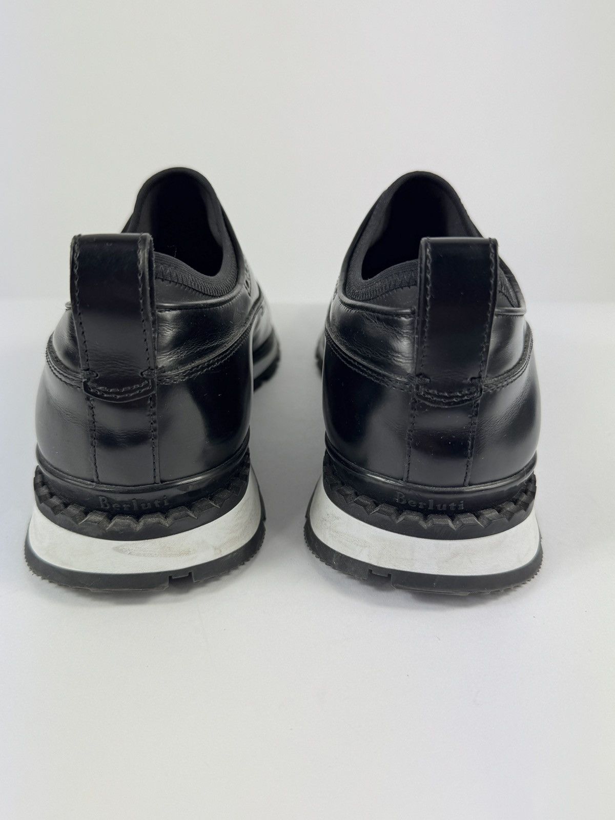 Berluti BERLUTI FAST TRACK LEATHER SNEAKERS Size US 9 / EU 42 - 4 Thumbnail