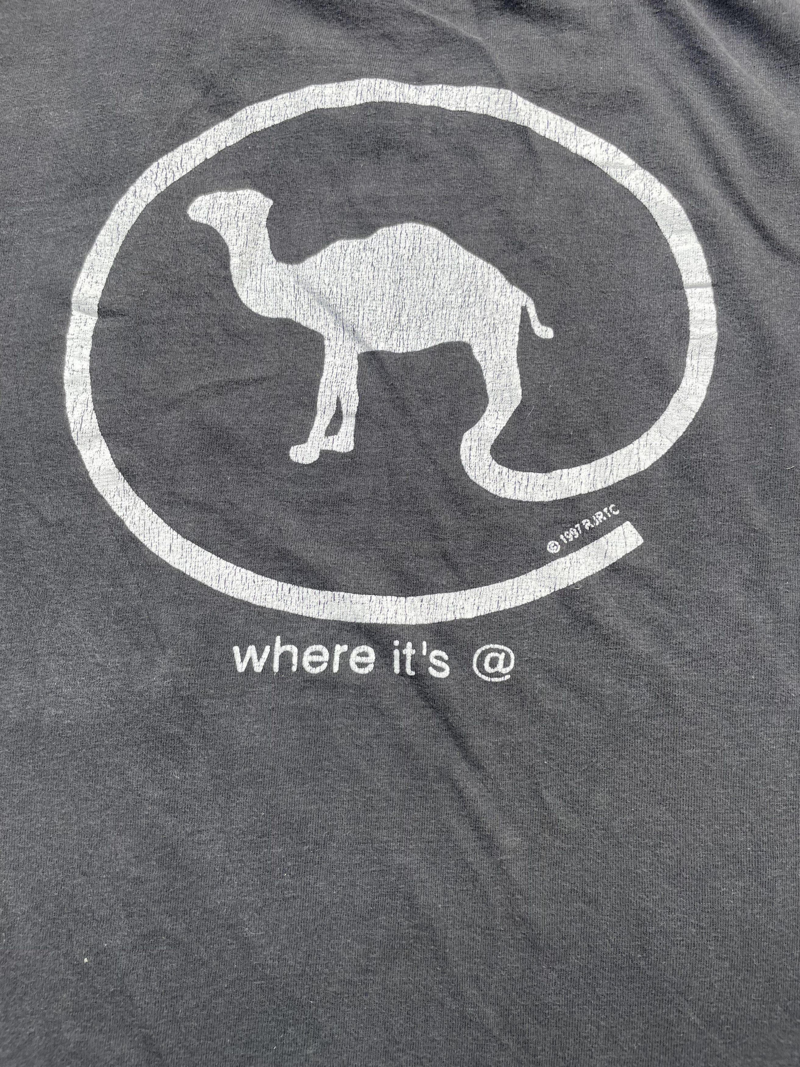 Camel Vintage Camel Faded Wash Tshirt Size US L / EU 52-54 / 3 - 9 Thumbnail
