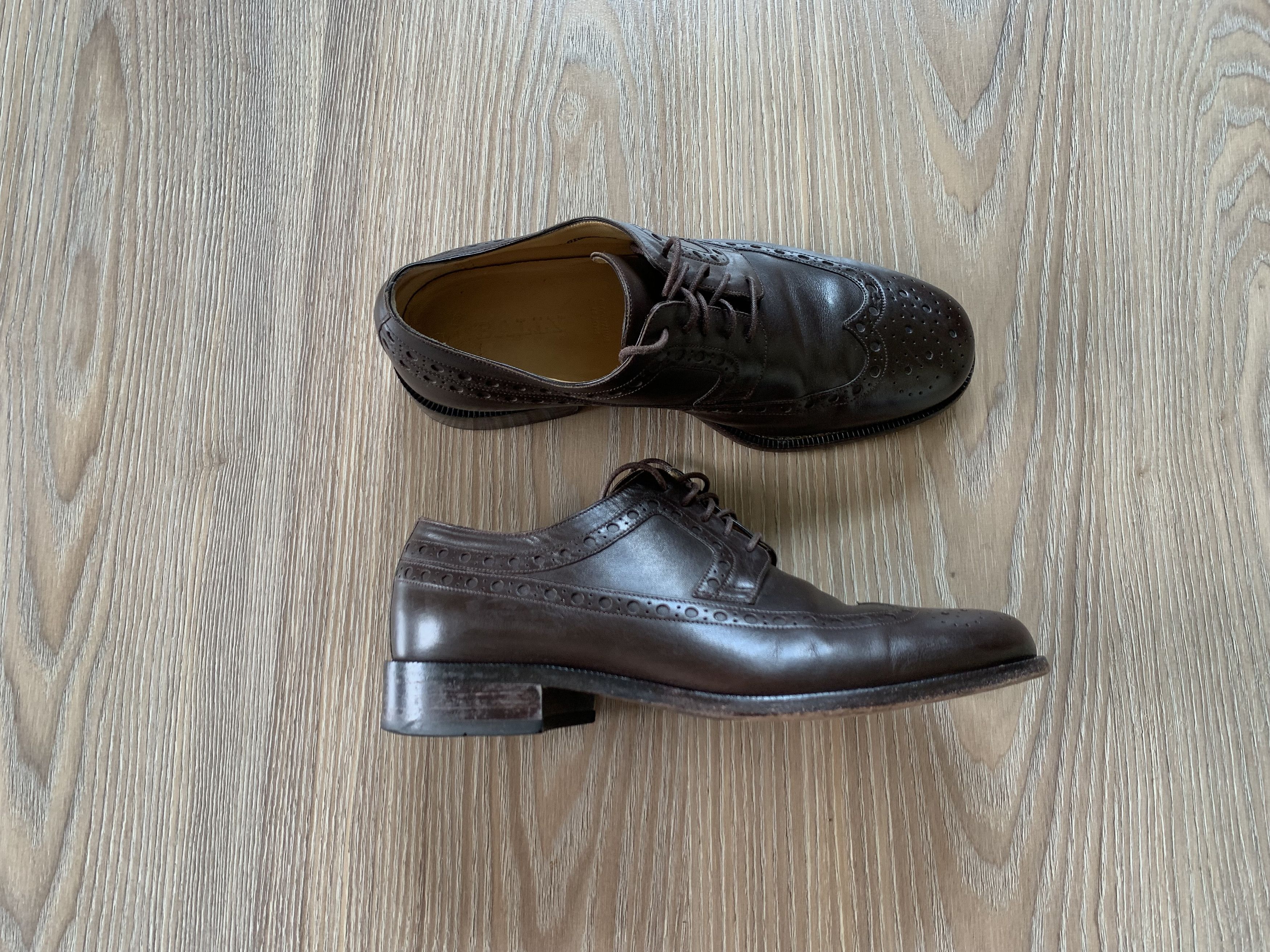 Bally Bally Men's Leather Oxford Shoes Size US 6.5 / EU 39-40 - 1 Thumbnail