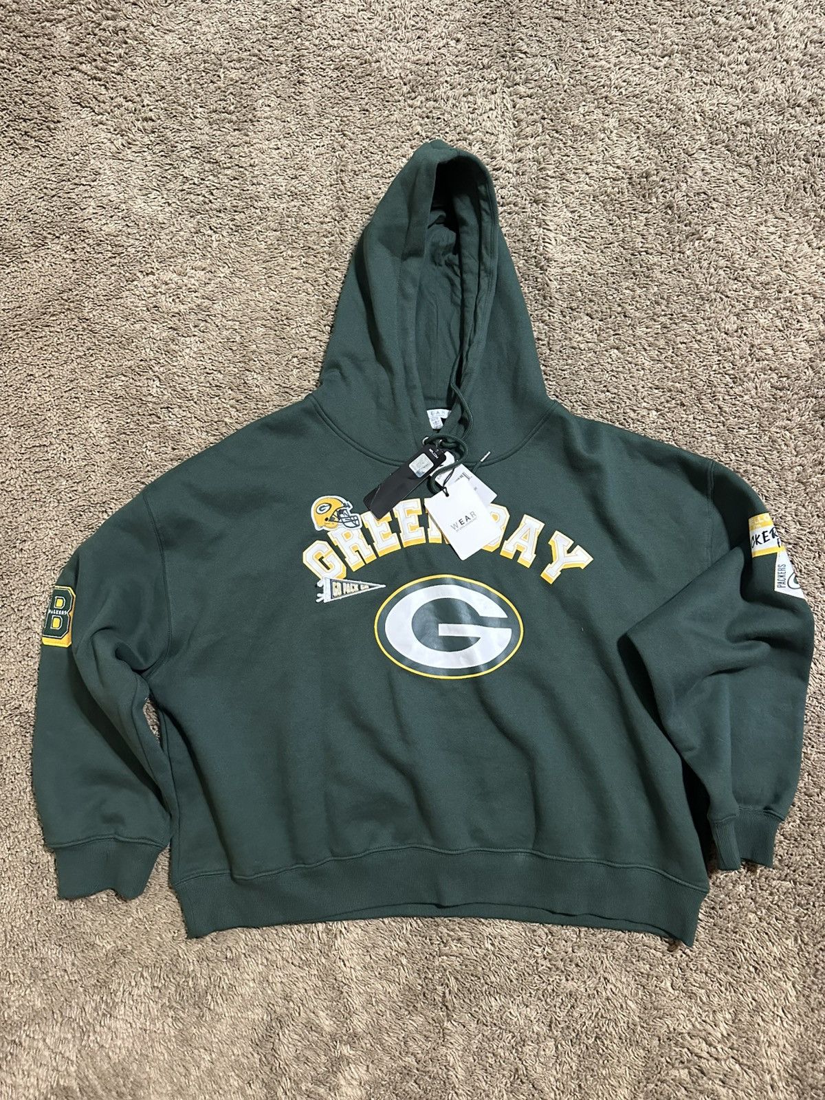 NFL Vintage NFL Women’s Green Bay Packers hoodie 00s size 3XL Size 3XL / US 20-22 - 1 Thumbnail