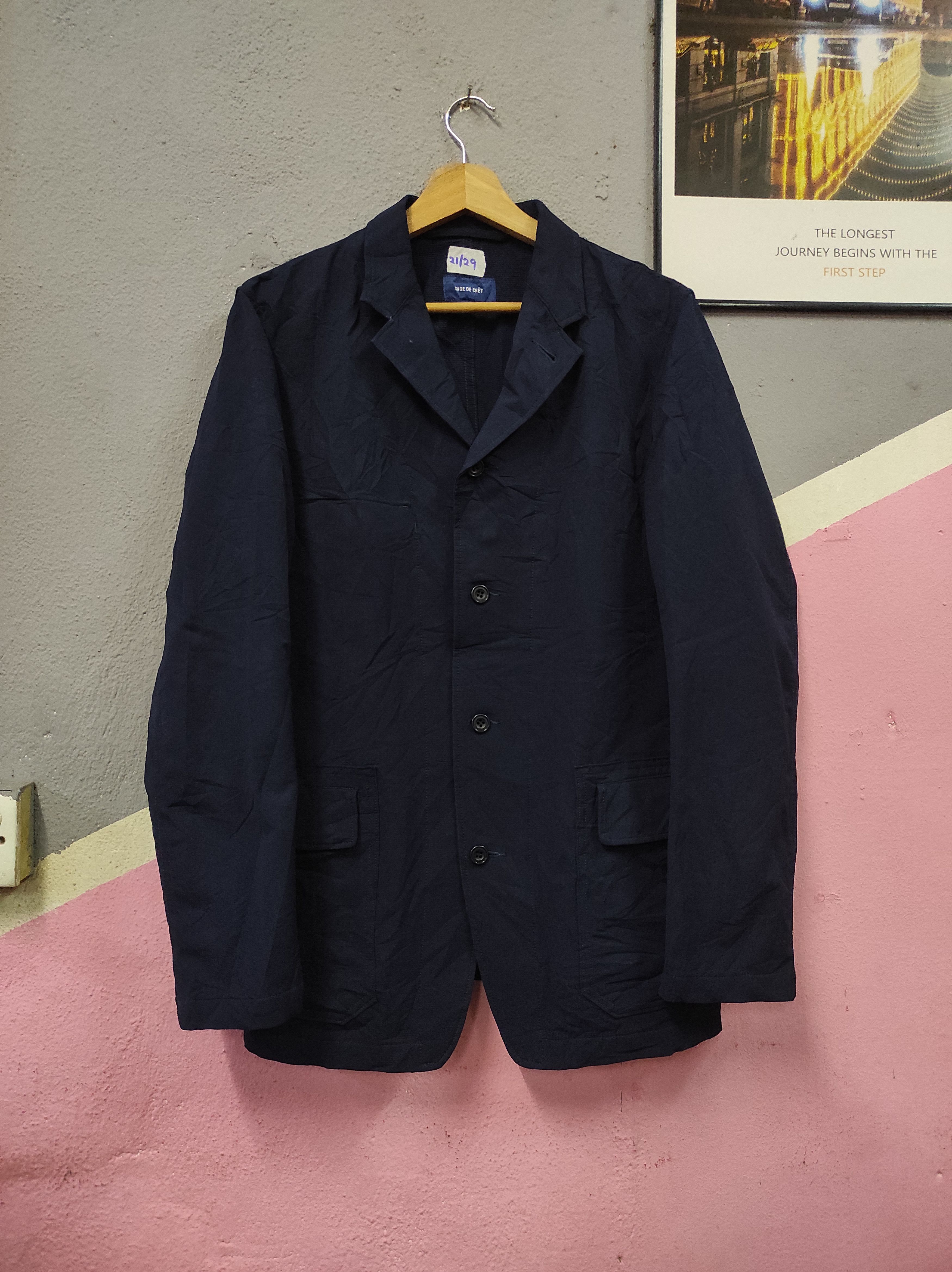 Sage De Cret SAGE DE CRET GALERIE DE POP LIGHT JACKET WORKWEAR Size US L / EU 52-54 / 3 - 1 Thumbnail