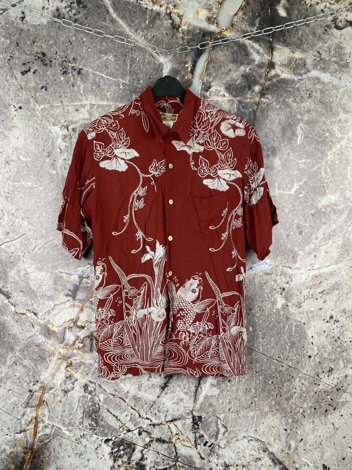 Vintage Men’s First Aid Shirt Button Up Hawaii Size Large Size US L / EU 52-54 / 3 - 1 Thumbnail