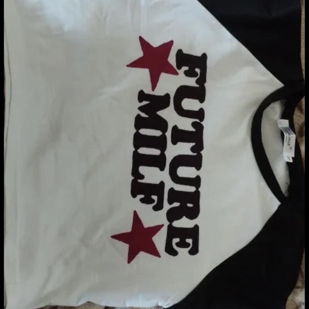Other Future Milf Y2K Women's White Crop-top Size S / US 4 / IT 40 - 2 Thumbnail