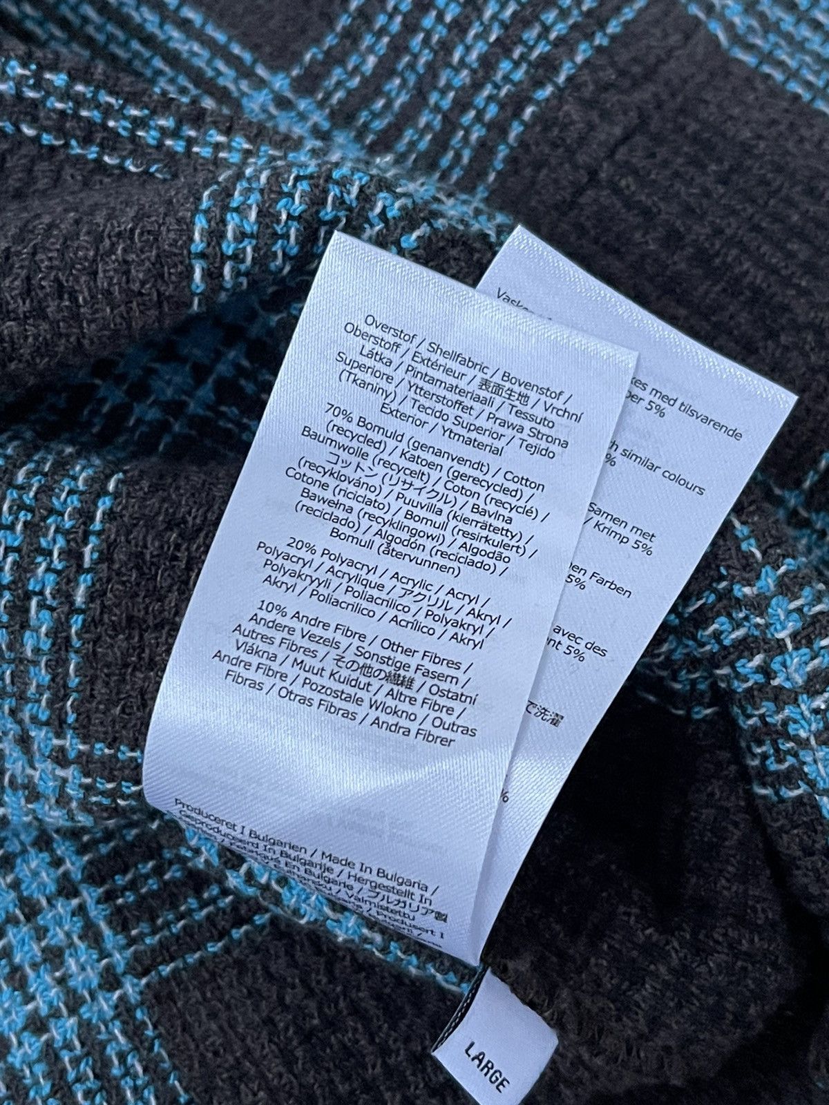 Won Hundred !DS! SS23 Won Hundred Maza Brown Blue Checker Flannel Shirt Size US L / EU 52-54 / 3 - 17 Thumbnail