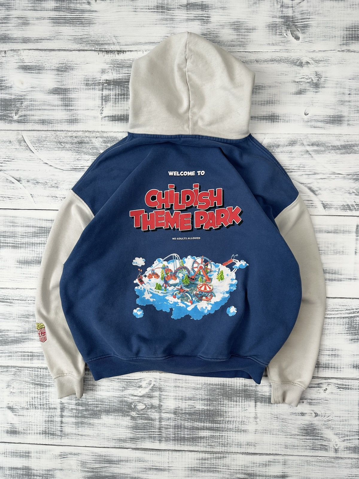 CHILDS CHILDISH Hoodie Boxy Fit TGF Skate Gang Park Logo Y2K Size US S / EU 44-46 / 1 - 2 Thumbnail
