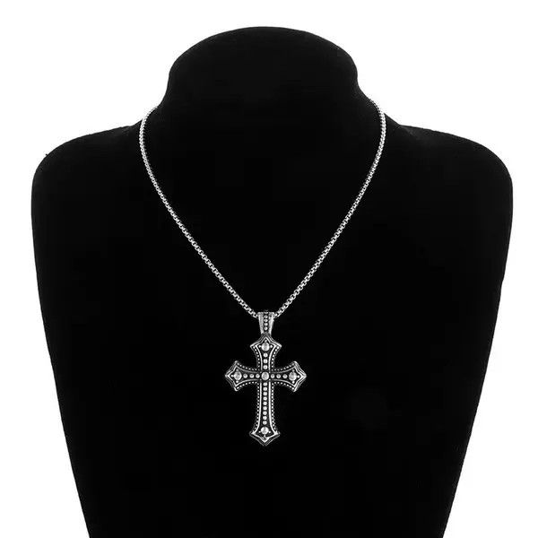 Jewelry Komura x Honda Cross Gothic Punk Rock Style Chain Necklace Size ONE SIZE - 1 Thumbnail