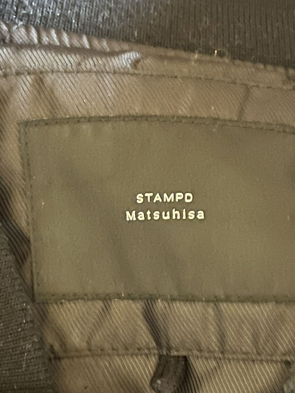 Stampd STAMPD/Nobu Matsuhisa Rare Leather/Wool jkt Size US L / EU 52-54 / 3 - 4 Thumbnail
