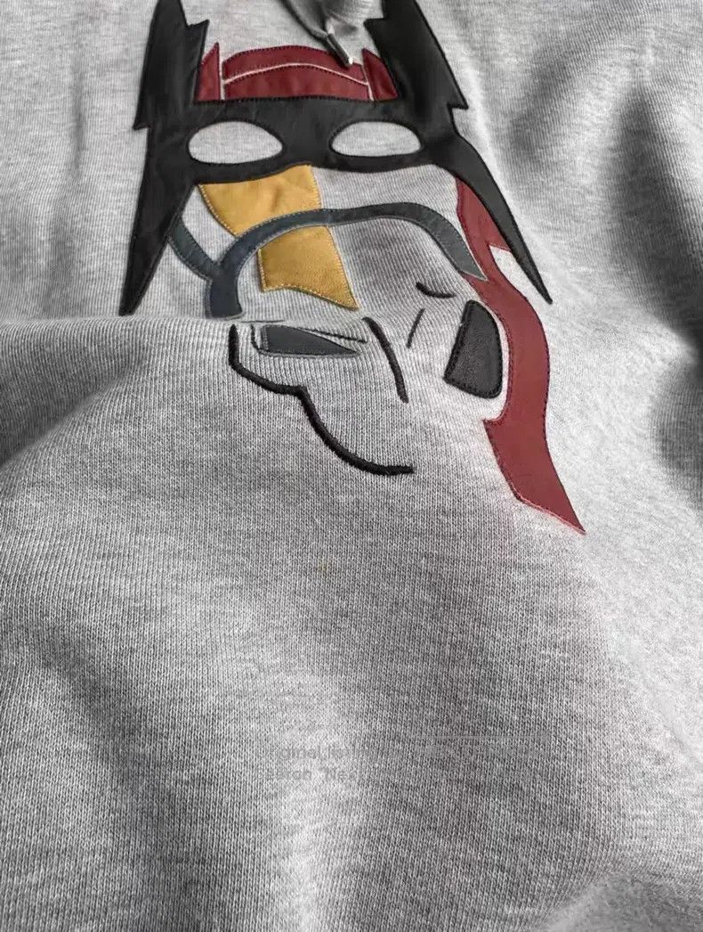 Hermes Hermes Horse head pattern hooded sweatshirt, slight discol Size XL / US 12-14 / IT 48-50 - 7 Thumbnail