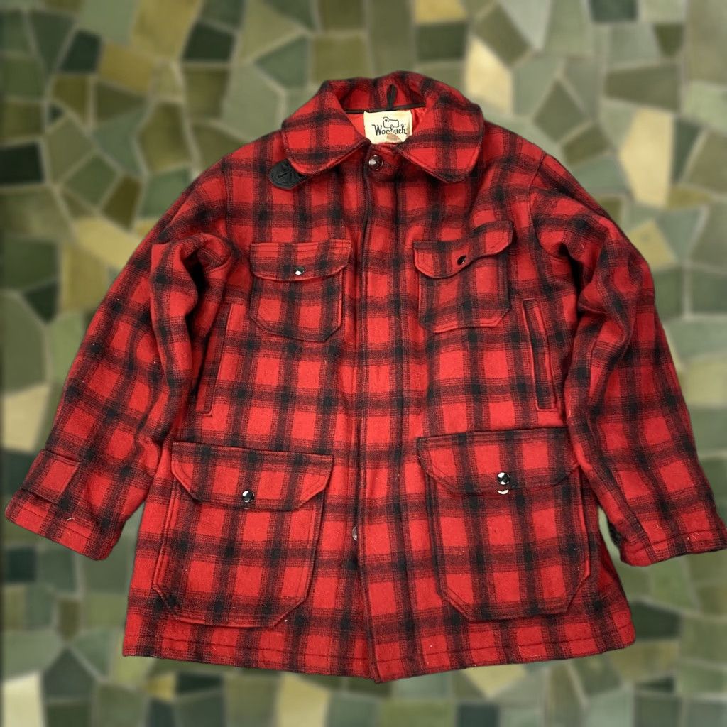 Vintage VINTAGE Woolrich Men's Jacket 40 Outdoor Hunting Quilted Lined Plaid Wool 80s Size US XXS / EU 40 - 1 Thumbnail