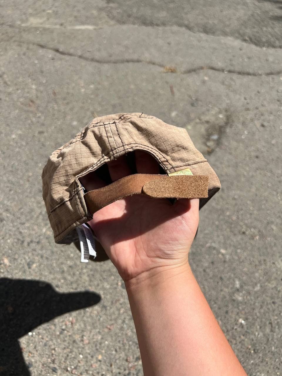 Japanese Brand × Vintage Vintage Y2K Active Military Style Distressed Cap Size ONE SIZE - 5 Thumbnail