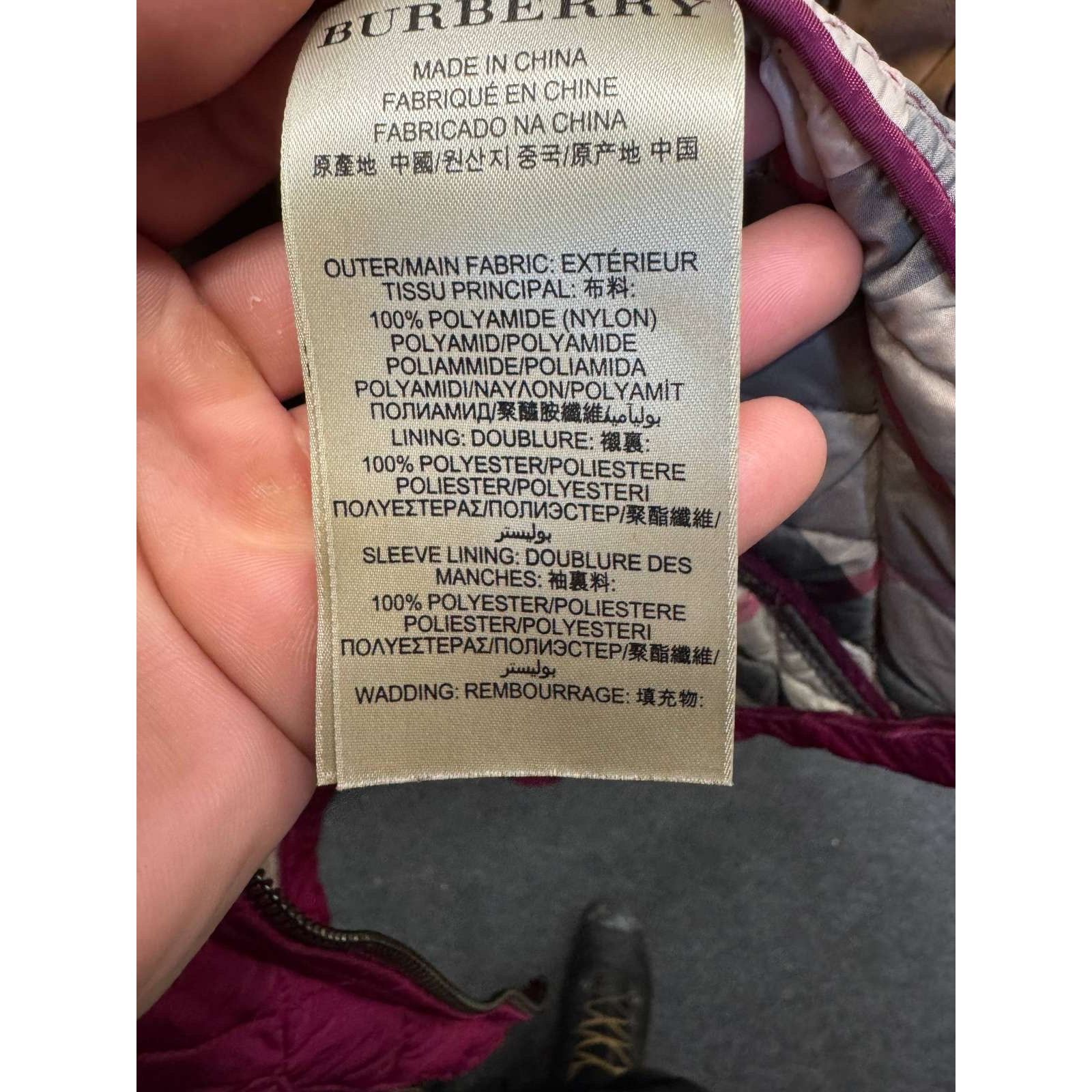 Burberry Burberry Pink Fitted Jacket - Size XS Size XS / US 0-2 / IT 36-38 - 5 Thumbnail