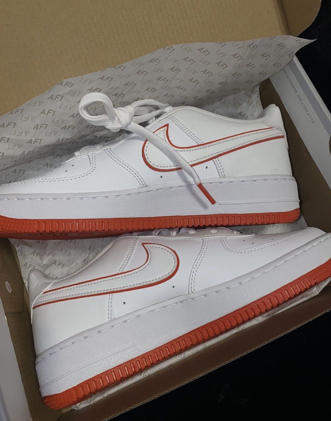 AIR FORCE 1(GS) RED/WHITE