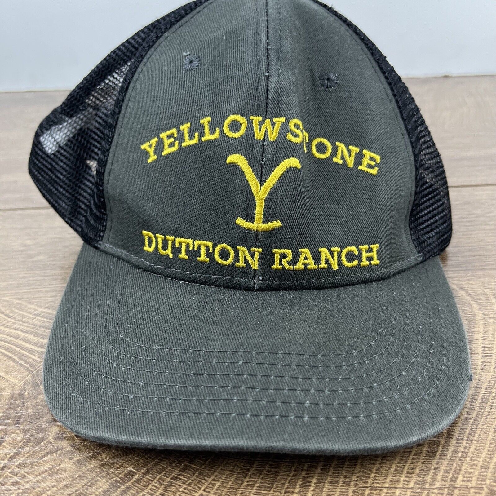 Other Yellowstone Dutton Ranch Hat Gray Cap Adjustable Hat Gray Ad Size ONE SIZE - 5 Thumbnail