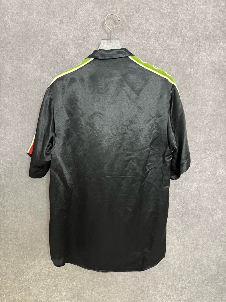 Gucci Gucci Satin side string label short-sleeved shirt Size US XS / EU 42 / 0 - 2 Thumbnail