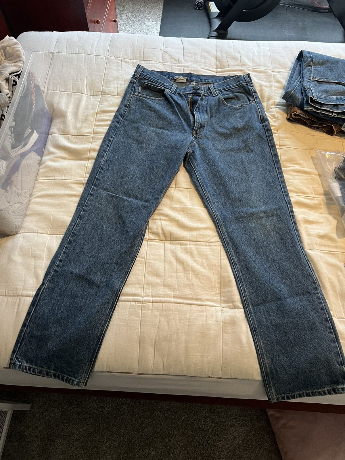 Carhartt Carhartt Vintage Blue Jeans Size US 34 / EU 50 - 1 Thumbnail