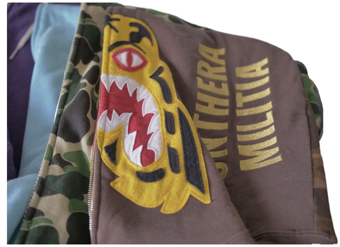 Bape × Nigo Tiger Full Zip Hoodie Size US XL / EU 56 / 4 - 1 Thumbnail