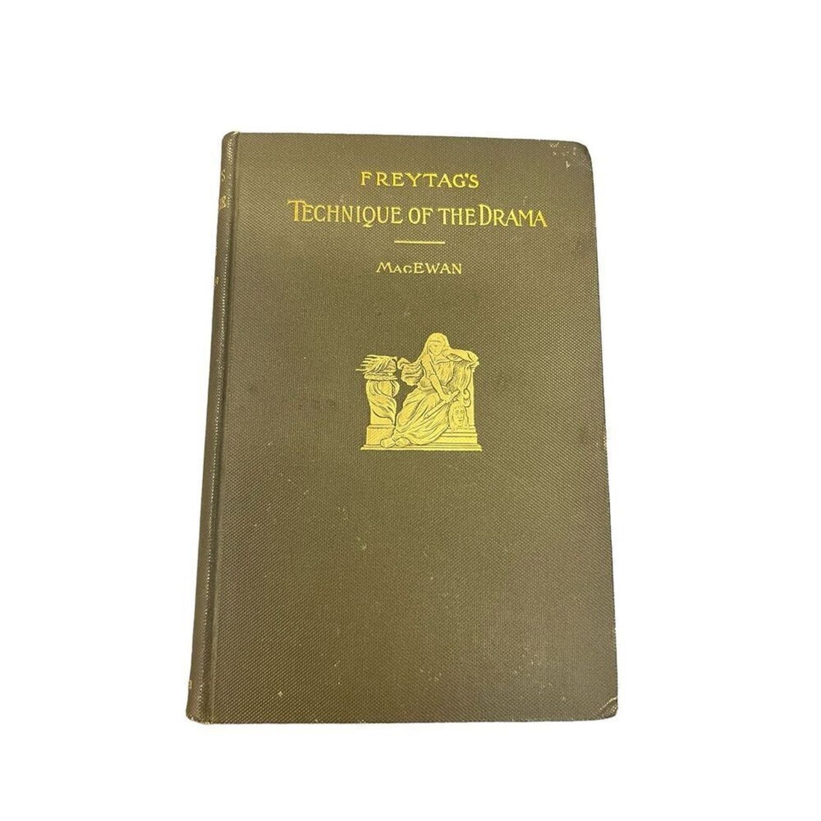 ATELIER GUSTAVOLINS Vintage 1904 Freytag’s Technique Of The Drama Book Size ONE SIZE - 1 Thumbnail