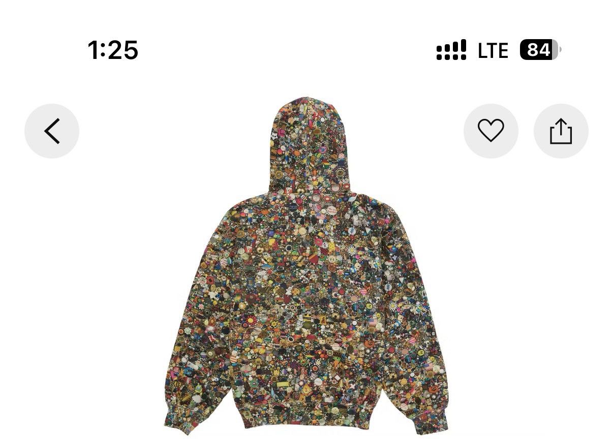 Supreme Supreme Mike Kelley Zip Up Hooded Sweatshirt Size US L / EU 52-54 / 3 - 2 Thumbnail