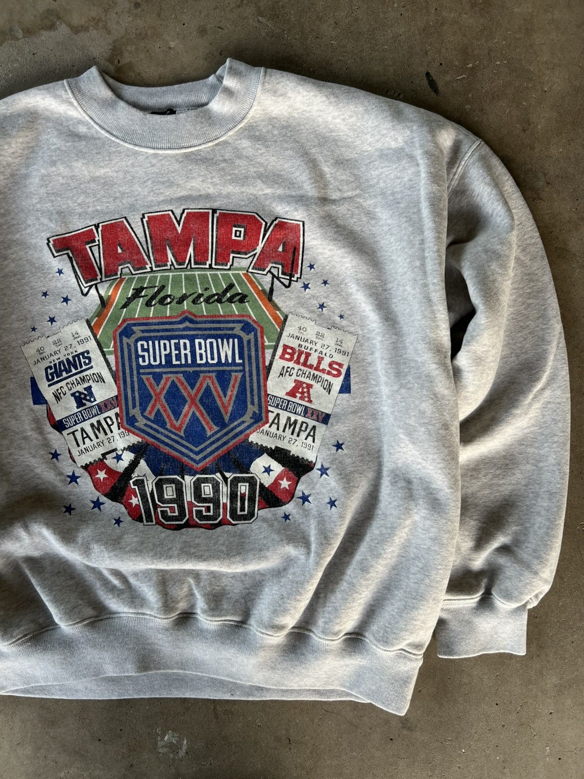 Abercrombie & Fitch Abercrombie Vintage Style Grey Essential Sweatshirt Crewneck Size US L / EU 52-54 / 3 - 1 Thumbnail