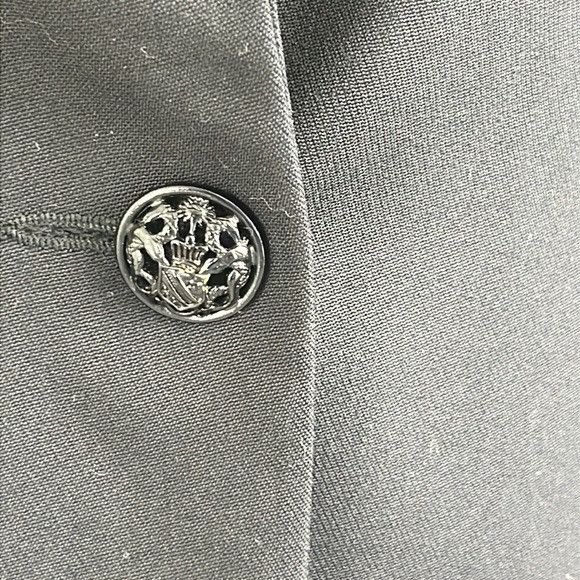 Balmain × Pierre Balmain Balmain One Button Tailored Wool Menswear French Blazer Coat Size M / US 6-8 / IT 42-44 - 2 Thumbnail